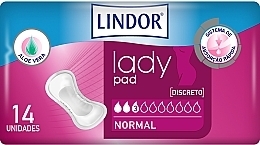 Прокладки, 14 шт - Hartmann Lindor Lady Pad Normal — фото N1