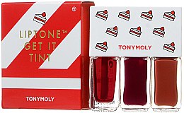 Духи, Парфюмерия, косметика Набор - Tony Moly Liptone Get It Tint Mini Trio Holiday Edition (3xtint/4g)