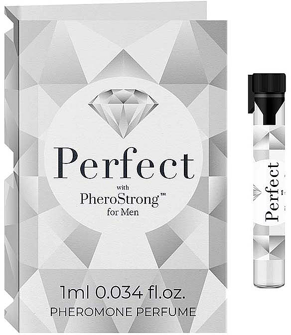 PheroStrong Perfect With PheroStrong For Men - Парфуми з феромонами (пробник) — фото N1