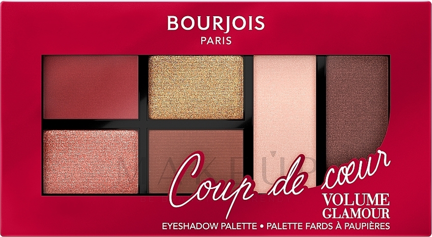 Палетка теней для век - Bourjois Volume Glamour Eyeshadow Palette — фото N1