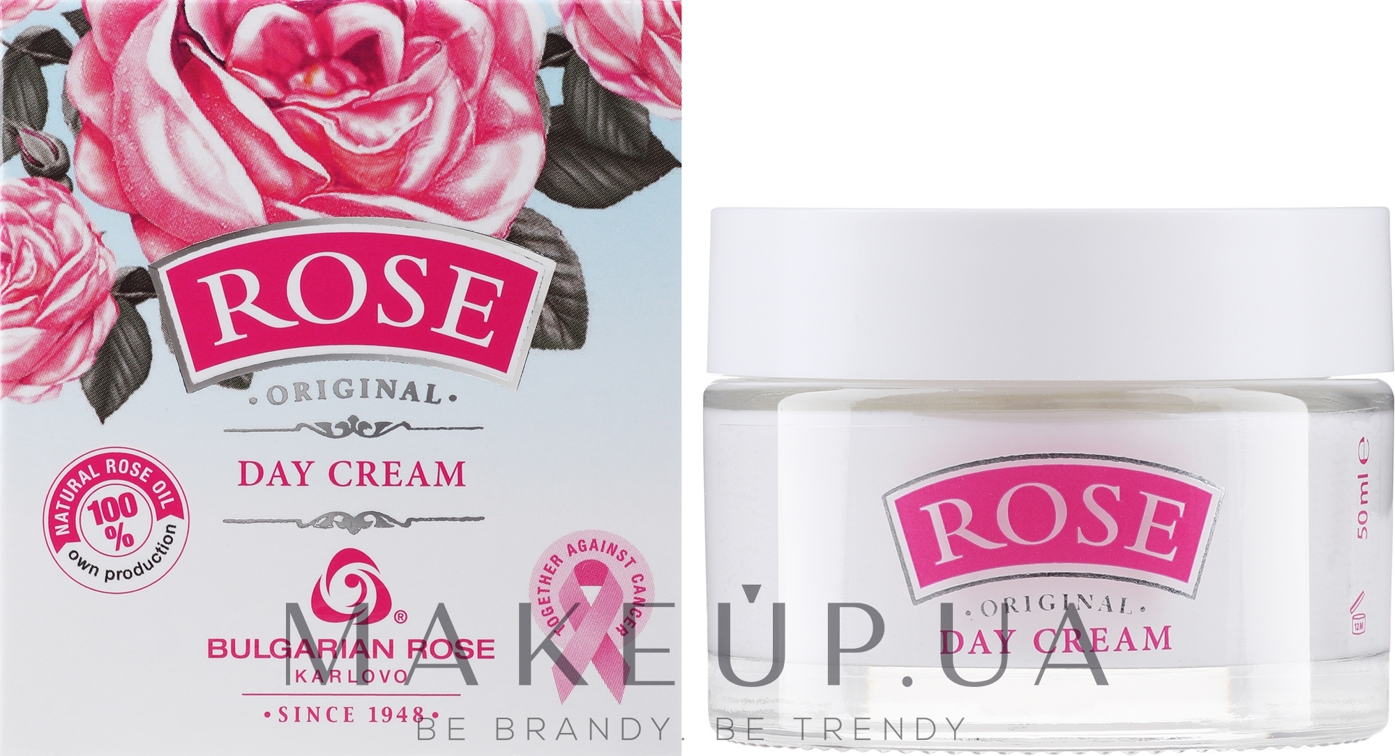 Денний крем для обличчя - Bulgarska Rosa Rose Daily Cream — фото 50ml