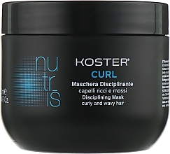 Парфумерія, косметика Маска для кучерявого й хвилястого волосся - Koster Nutris Curl Disciplining Mask