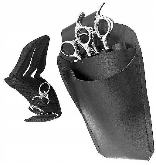 Перукарська сумка для інструментів 22x11 см, чорна - Xhair — фото N1