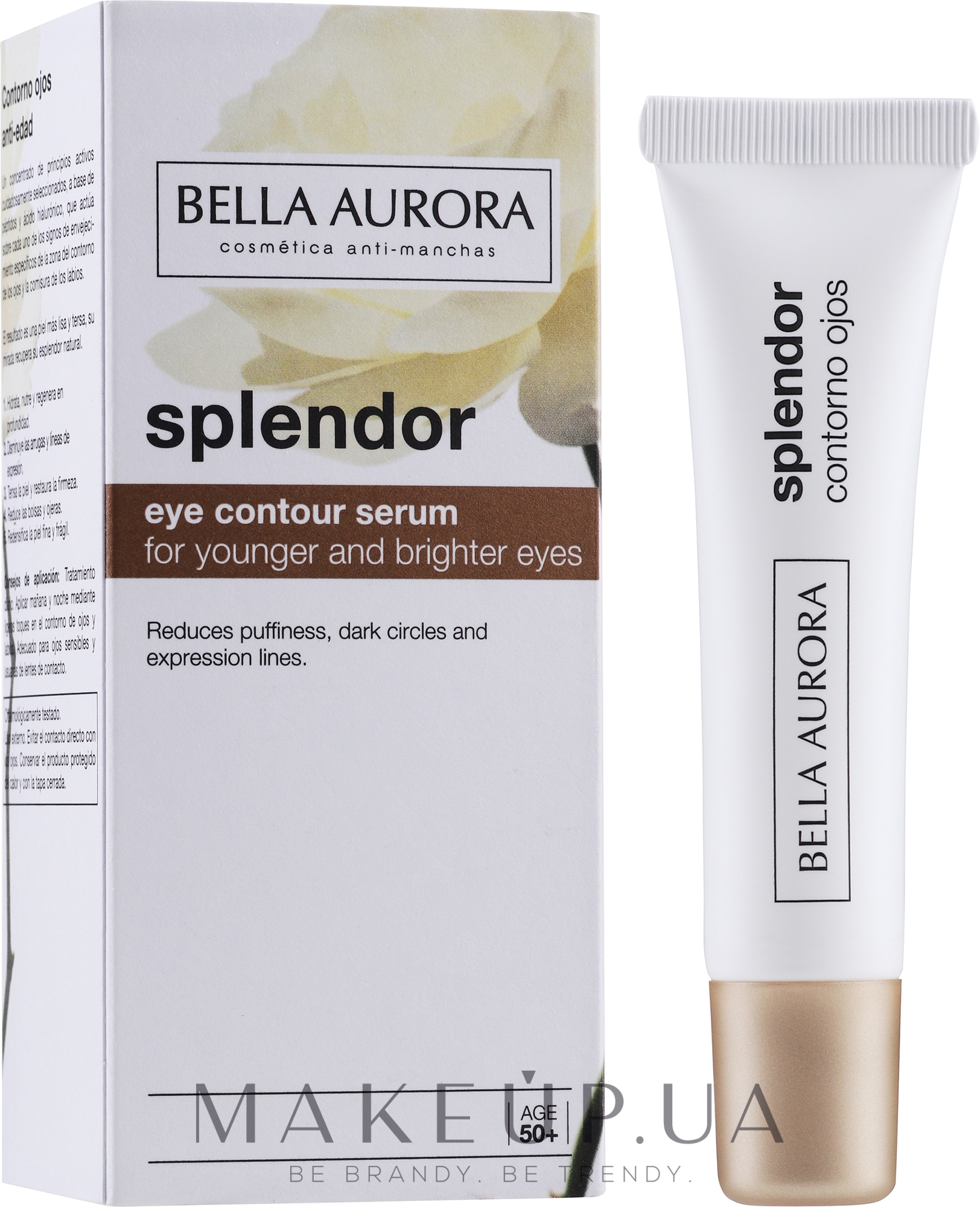 Крем для шкіри навколо очей - Bella Aurora Eye Contour Cream SPF15 — фото 15ml