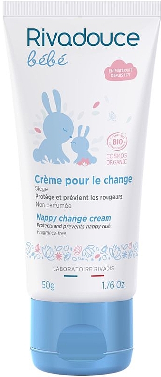 Крем під підгузок - Rivadouce Bebe Happy Change Cream (пробник) — фото N1