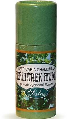 Ефірна олія блакитної ромашки - Saloos Essential Oil Blue Chamomile — фото N1