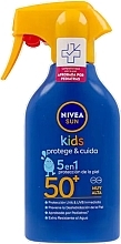 Парфумерія, косметика Сонцезахисний спрей для дітей - NIVEA Sun Kids 5 In 1 Protect SPF 50+