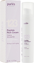 Питательный крем с пептидами - Purles Derma Solution 123 Peptide Rich Cream — фото N1