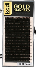 Духи, Парфюмерия, косметика Накладные ресницы Gold Standart B 0.12 (16 рядов: 10 мм) - Kodi Professional