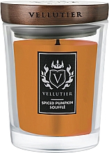 Духи, Парфюмерия, косметика Ароматическая свеча "Пряное тыквенное суфле" - Vellutier Spiced Pumpkin Souffle 