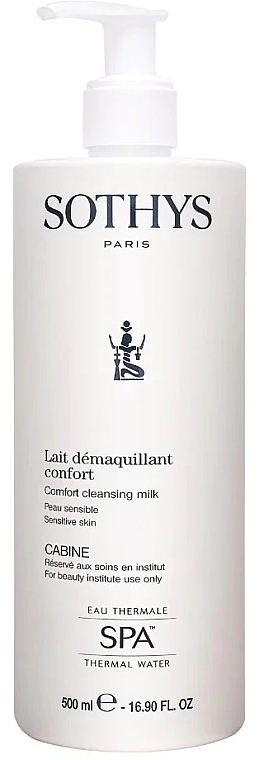 Очищаюче молочко для чутливої шкіри з екстрактом бавовни - Sothys Comfort Cleansing Milk  — фото N3