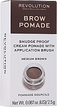 Парфумерія, косметика УЦІНКА Помада для брів - Makeup Revolution Brow Pomade *