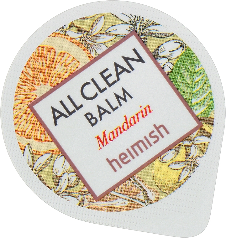 Очищувальний бальзам для зняття макіяжу з мандарином - Heimish All Clean Balm Mandarin (пробник) — фото N1