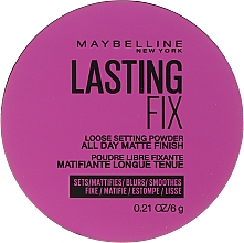 Парфумерія, косметика Розсипчата фіксуюча пудра для обличчя - Maybelline New York Master Fix Setting Perfecting Loose Powder