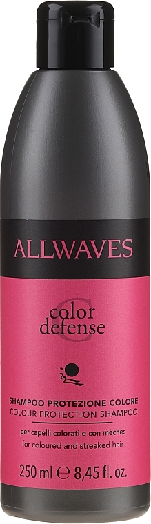 Шампунь окрашенных для волос - Allwaves Color Defense Colour Protection Shampoo — фото N1