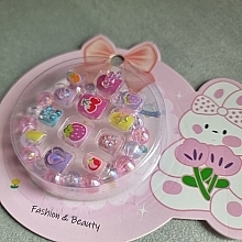 Накладные самоклеящиеся ногти для детей с браслетом, 935 - Deni Carte Tipsy Kids  — фото N3