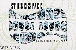 Духи, Парфюмерия, косметика Дизайнерские наклейки для ногтей "Azure" - StickersSpace