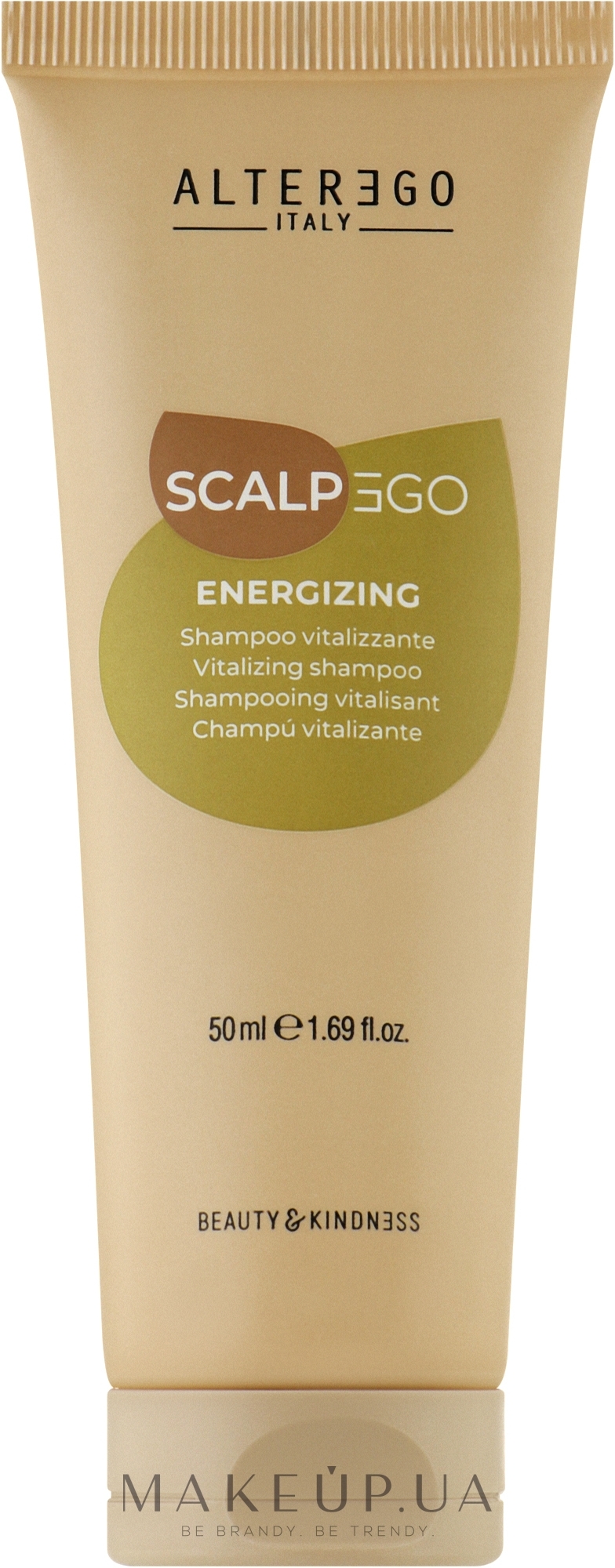 Відновлювальний шампунь для волосся - Alter Ego ScalpEgo Energizing Vitalizing Shampoo — фото 50ml