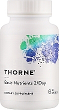 Духи, Парфюмерия, косметика Мультивитамины без железа, капсулы - Thorne Research Basic Nutrients 2/Day