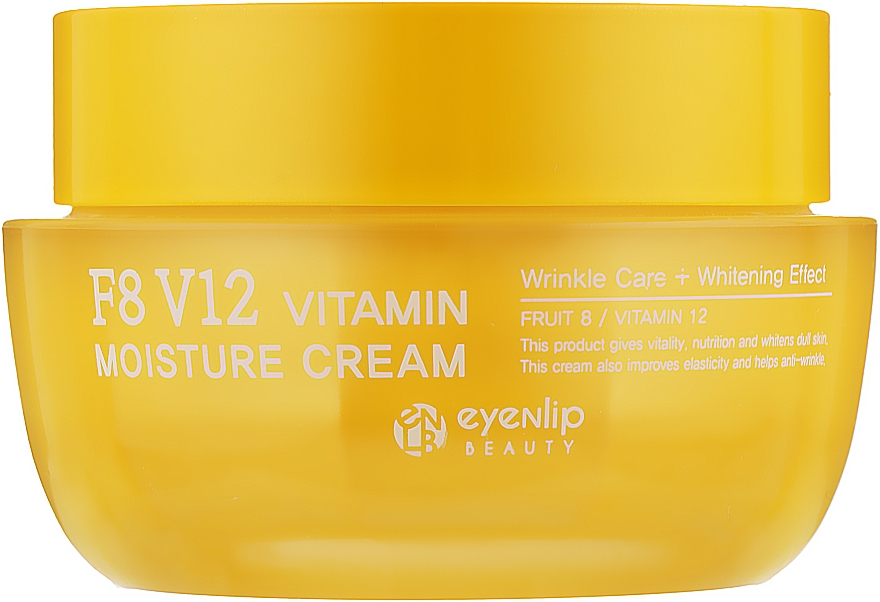 Крем для лица витаминный увлажняющий - Eyenlip F8 V12 Vitamin Moisture Cream