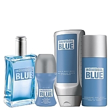Парфумерія, косметика Avon Individual Blue For Him - Набір (edt/100 ml + sh/gel/250 ml + deo/50 ml + deo/150 ml)