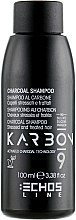 Шампунь з активованим вугіллям - Echosline 9 Charcoal Shampoo — фото N4