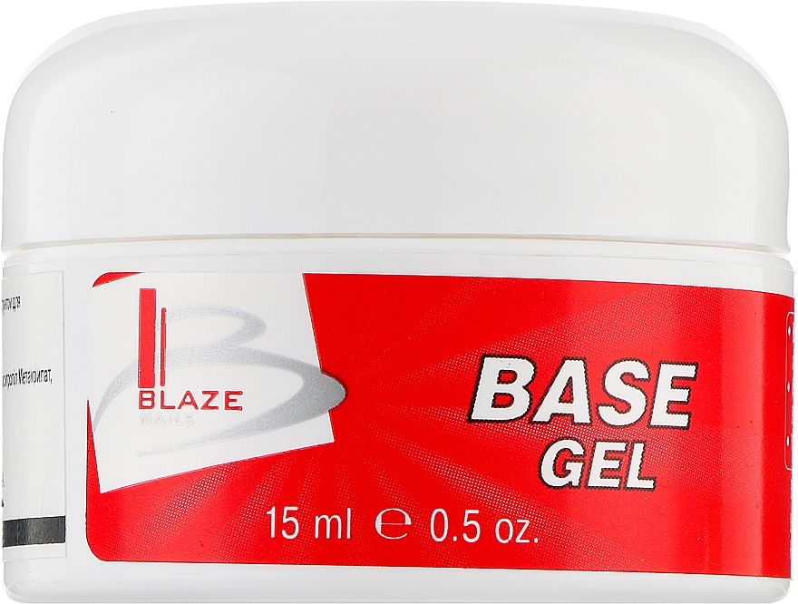 УФ-гель базовый - Blaze Nails Base Gel — фото N1