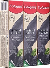 Парфумерія, косметика Відбілювальна зубна паста - Colgate Natural Extracts Charcoal & Mint 93% With Naturally Derived Ingredients