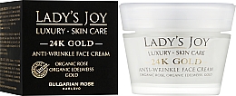 Крем проти зморщок - Bulgarian Rose Lady’s Joy Luxury 24K Gold Anti-Wrinkle Cream — фото N2