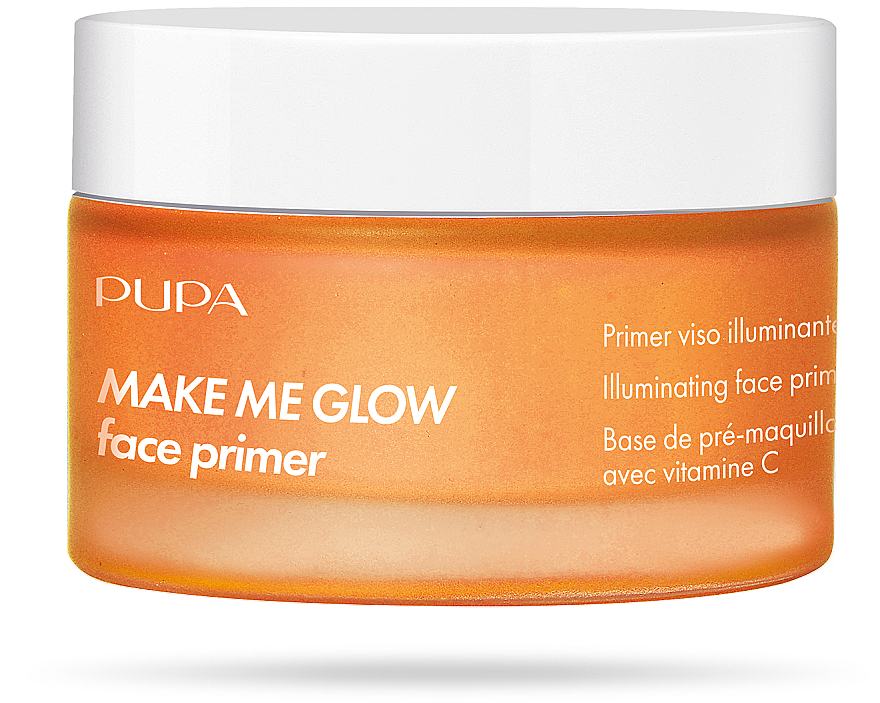 Освітлювальний праймер для обличчя з вітаміном С - Pupa Make Me Glow Face Primer — фото N1