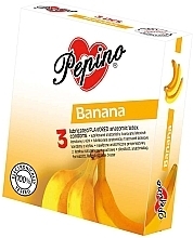 Презервативы с ароматом банана, 3 шт. - Pepino Banana — фото N1