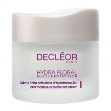 Духи, Парфюмерия, косметика Крем обогащенный увлажняющий 24ч - Decleor Hydra Floral Multi-Protection Cream Riche 24h