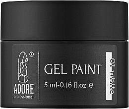 Парфумерія, косметика Гель-фарба для нігтів - Adore Professional Gel Paint