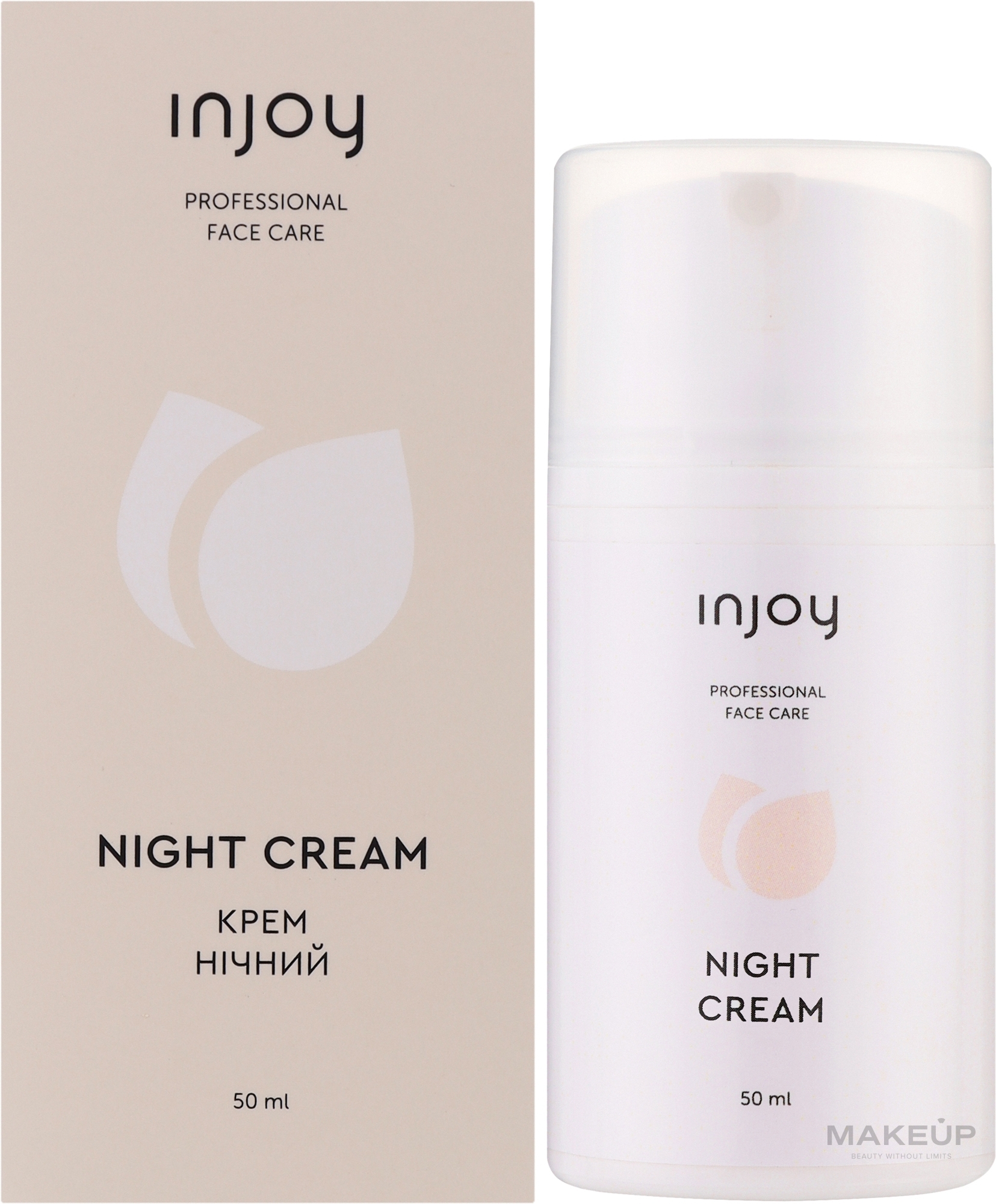 Крем нічний - InJoy Professional Line — фото 50ml