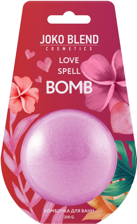 Бомбочка-гейзер для ванны - Joko Blend Love Spell