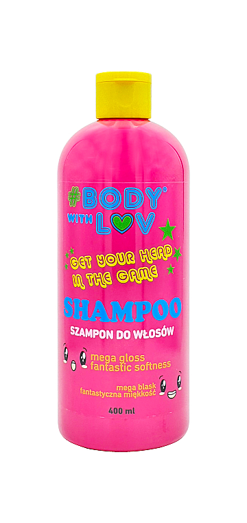 Шампунь "Мега сияние" для поврежденных и тусклых волос - New Anna Cosmetics #Bodywithluv Shampoo — фото N1