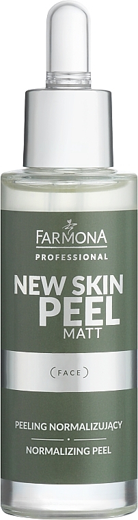 Нормализующий кислотный пилинг для лица - Farmona Professional New Skin Peel Matt — фото N1