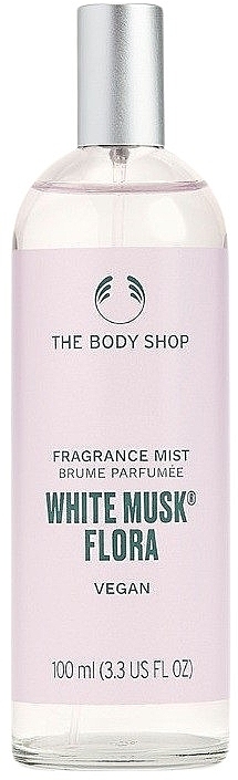 The Body Shop White Musk Flora Vegan - Парфюмированный мист для тела — фото N1
