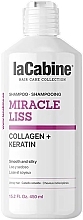 Парфумерія, косметика Шампунь з колагеном і кератином для неслухняного волосся - La Cabine Miracle Liss Shampoo Collagen + Keratin