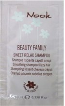 Парфумерія, косметика Вирівнювальний і розгладжувальний шампунь - Nook Beauty Family Sweet Relax Shampoo (пробник)