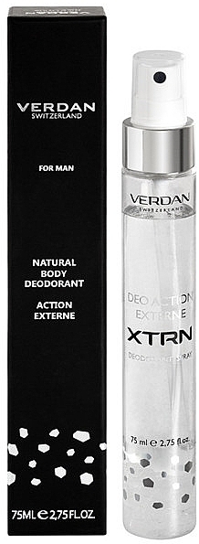 Минеральный дезодорант-спрей дезодорант для мужчин - Verdan Deo Action XTRN Deodorant Spray — фото N2