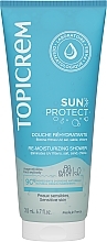 Зволожувальний гель для душу - Topicrem Sun Protect Moisturizing Shower Gel — фото N1