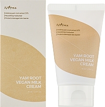 Крем увлажняющий с корнем дикого ямса - IsNtree Yam Root Vegan Milk Cream — фото N2