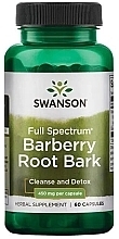 Пищевая добавка "Кора корня барбариса" - Swanson Full Spectrum Barberry Root Bark 450 mg — фото N1