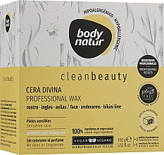 Воск профессиональный для лица, области бикини и подмышек - Body Natur Clean Beauty Cera Divina Professional Wax — фото N1