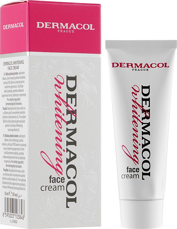 Освітлюючий крем для обличчя - Dermacol Whitening Face Cream — фото N2