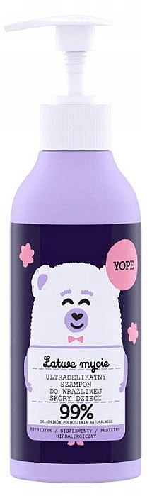 Ультранежный шампунь для чувствительной кожи - Yope Shampoo
