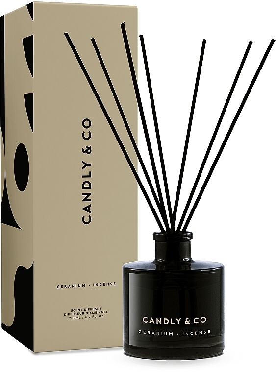 Ароматичний дифузор - Candly & Co No.1 Geranium Incense Diffuser — фото N1