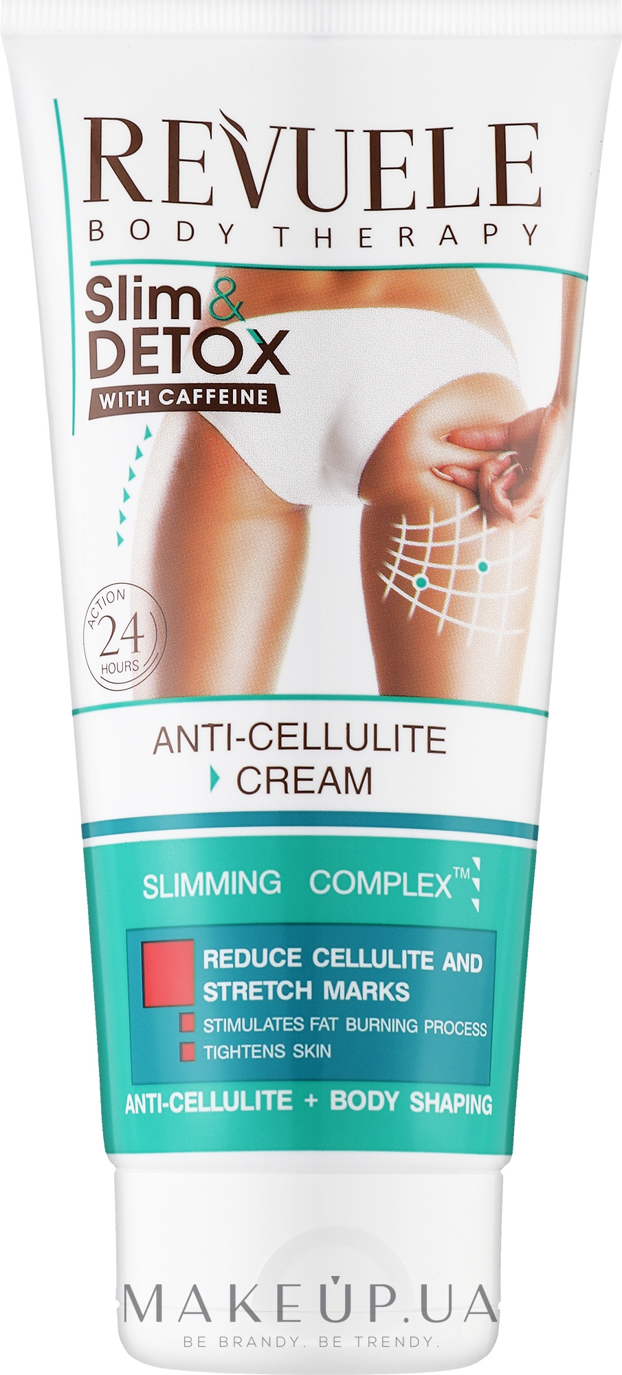 Антицеллюлитный крем для тела - Revuele Slim&Detox Anti-Cellulite Cream — фото 200ml