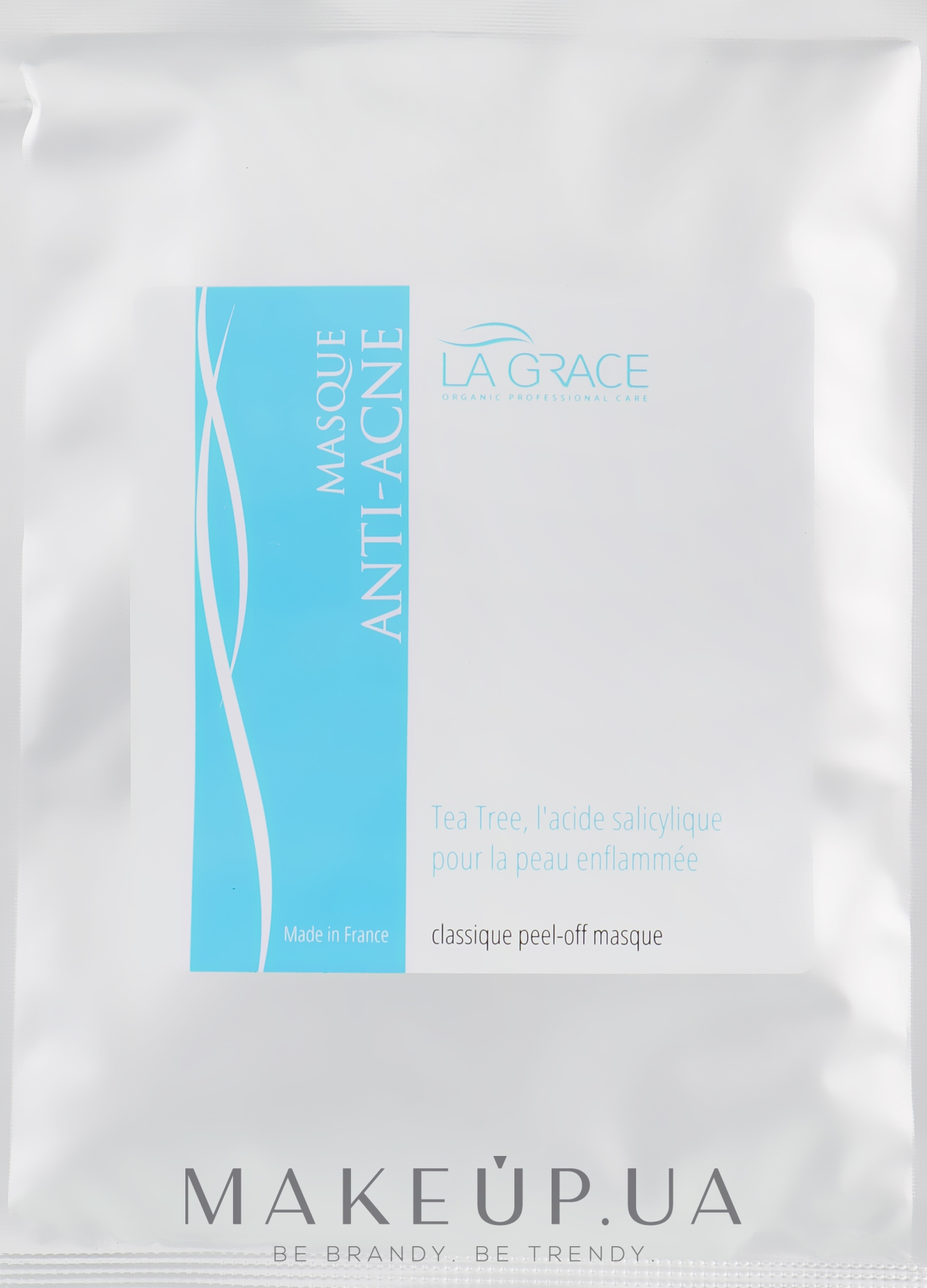 Альгінатна маска "Анти Акне" з ефірною олією чайного дерева для жирної шкіри - La Grace Masque Anti-Acne — фото 25g
